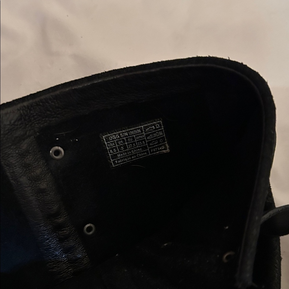 UGG Black Over the Knee Boots - Picture 7 of 7